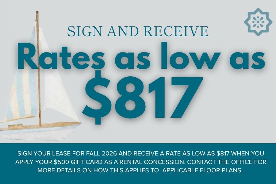 Rates as low as $817