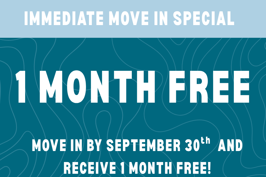1 Month Free special